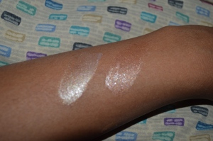 Face Atelier  Ultra Sheer swatches 2 and 4